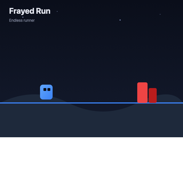 Play Frayed Run — free action browser game